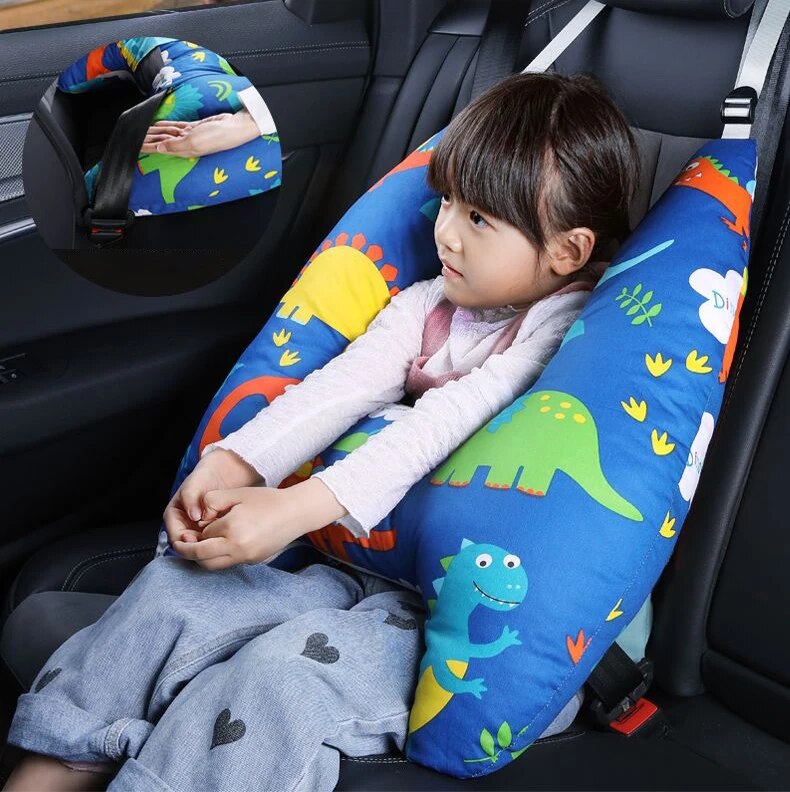 Safety Car Pillow for Kids and Adults